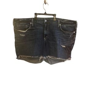 SILVER JEAN SHORTS